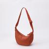 Bolso para Mujer 2025 Primavera Nuevo Bolso Cruzado de Nylon Nicho Avanzado Relajación Bolso de Hombro Tipo Dumpling Bolso de Media Luna