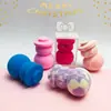 Árbol de Navidad Planeta de los Sueños Popular Caja de Regalo Creativa Esponja Facial sin Látex Celebridad de Internet Muñeco de Nieve Extraterrestre Set de Huevo de Belleza