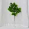 Suministro directo de fábrica planta de simulación ramas de pino Tuya ramas falsas decoración de paisaje pino de bienvenida flor artificial de plástico belleza de pino