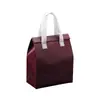 Bolsas Isotérmicas Personalizadas para Llevar, Bolsas de Empaque de Tela No Tejida para Catering, Bolsas Isotérmicas de Papel de Aluminio a Prueba de Aceite e Impermeables Transfronterizas desde la Fábrica de Origen