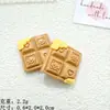 Accesorios de resina tamaño caricatura oso amarillo lindo pegamento de crema material para accesorios de pelo hechos a mano DIY colgante para hebilla de zapato vaso de agua
