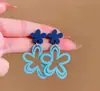 Aretes de Flor de Perla Coreanos para Mujer, Aretes de Lujo Ligero y de Alta Gama, Estilo Nuevo, Moda de Nicho, Aretes Versátiles al por Mayor