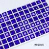 Dongzhou Cristal K9 Diamante de Manicura Cuadrado Ángulo Recto Color Super Flash Diamante de Vidrio diy Accesorios de Manicura Diamante Fondo Puntiagudo
