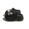 Zuecos de verano para exteriores con suela gruesa y acolchado, con divertidos diseños de estrellas de mar y conchas, pantuflas cerradas de EVA casuales, cómodas y transpirables para mujer