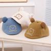 Gorro de bebé súper lindo boina de moda gorra hacia adelante estilo chino gorro de oso de la suerte sombrero de moda para niños