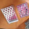Película de tarjeta de dos capas de gypsophila de viento Ins, esmerilada, 20 álbumes de seda, tarjetas pequeñas, venta al por mayor, juego de tarjetas de película protectora de tres pulgadas, bolsa de plástico
