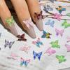 Estilo Mixto Elfo Mariposa Nueva Colorida Hermosa Niña Resina Transparente como Hielo Accesorios DIY Yiwu Decoraciones para Uñas al Por Mayor