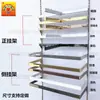 Piezas de soldadura de tubo cuadrado Tarjeta en U Lámina de sellado Deflector Montante A Columna de escalera Accesorios Colgador delantero Colgador lateral Pieza montada en pared Tapón Accesorios para vitrina de exposición