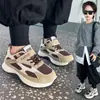 Zapatos deportivos para niños con superficie de cuero, impermeables, nuevos zapatos casuales de primavera-verano para niños, suela suave, ligeros, antideslizantes, para correr, para estudiantes de primaria