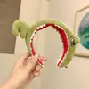 Tiara de Desenho Animado Fofa para Mulheres, Perfeita para Lavar o Rosto, Acessório de Cabelo Divertido, Adereço para Fotos e Ornamento de Cabelo para Bonecas