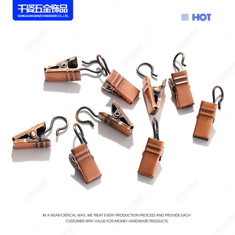 扫红古窗帘夹06