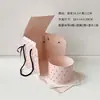 Materiales para Floristería Empaque de Ramo Cubo de Abrazo Plateado Redondo Cuadrado Oso de Fresa Caja de Flores Caja de Regalo Cubo de Abrazo de Flores