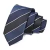 Bestseller transfronterizo, corbata estrecha para hombre de 6 cm, corbata de rayas casual, corbata para hombre hecha a medida, al por mayor en stock, muestra disponible en 7 días