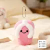 Vários pingentes de pelúcia de desenho animado, acessórios de boneca fofos, decorações para mochila, acessórios de boneca estilo girlie, pequenos acessórios, atacado de presentes