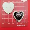 Pajarita de Diamantes de Imitación Coloridos Galvanizados Corazón Cereza Estrella Accesorios de Plástico DIY Funda de Teléfono Pasador Accesorios para Zuecos