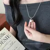 Colar com Pingente de Estrela de Cinco Pontas em Prata Minimalista Estilo Coreano para Mulheres, Luxo Leve, Sensação de Alto Padrão, Corrente Fina Longa de Osso de Cobra, Corrente de Pescoço Versátil