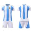 Uniforme de fútbol local de Argentina 24-25B, camiseta infantil, ropa para adultos, 14 yardas, talla 3XL
