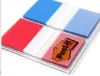 3M Post-it Post 680-2PK-1 etiqueta indicadora 20 piezas paquete de 2 colores azul + rojo tira de notas