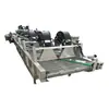 Enfriador de cadena para transportador enfriado por aire, máquina de enfriamiento enfriada por aire con placa de cadena, equipo de enfriamiento y transporte de piezas de fundición a presión, material de alta temperatura