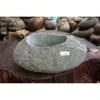 Macetas Pequeñas de Inspiración Zen, Macetas de Piedra, Macetas para Suculentas, Macetas para Juncos, Macetas para Hierba del Dinero, Macetas de Piedra Natural para Acuarios, Macetas Creativas para Narcisos