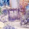 Paquete de Materiales Retro Story Serie Mengze Floral Vintage Diario Materiales para DIY Base de Decoración 40 Hojas 6 Diseños