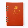 Libreta de Registro Suelta A5 para Reuniones de Negocios y Clases, Cuaderno de Hojas Sueltas B5 para Reuniones con Páginas Interiores Reemplazables y Logotipo