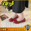Sapatos Mary Jane de Verão 2026 com Bico Redondo e Salto Interno, Sapatilhas com Laço para Meninas, Sapatos Versáteis para Avós