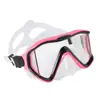 Nova Máscara de Mergulho Livre Fonte Transfronteiriça Alta Definição Transmissão de Luz Armação Grande Campo de Visão Ultra-Amplo Silicone Líquido Equipamento de Snorkel