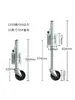Fabricante Roda-guia para Trailer Americano 1200 lb Manivela Manual Suporte para Macaco Perna Acessórios para Carro RV