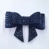 Venda Direta no Atacado do Fabricante Grampo de Cabelo de Laço com Strass Hot-Selling Presilha Bico de Pato Acessório de Cabelo para Mulheres, Estilo Trendy Ins para a Parte de Trás da Cabeça e para Controlar Fios Soltos