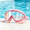 Gafas de natación de marco grande de alta definición, impermeables y antivaho para adultos y niños, equipo flotante para juegos acuáticos