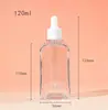 Botella dispensadora de loción de 100/120/150 ml Petg Botella de presión hidratante para cosméticos Botella de plástico para hidrosol y esencia