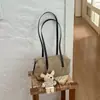 Bolso de Axila Estilo Coreano de Nicho para Mujer Nuevo Otoño Temprano 2026 Bolso Boston Retro Almohada Gran Capacidad Bolso de Mano para Hombro
