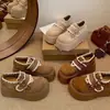 Zapatos de Moda de Cuero con Plataforma Estilo Chanel para 2026, que Aumentan la Altura, para Ropa de Abrigo, Combinados con Faldas, Zapatos de Salón de Boca Baja, Zapatos Dulces y Lindos para Mujer