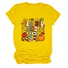 Modo profesor en Amazon eBay estación independiente moda casual retro camiseta de mujer cuello redondo manga corta