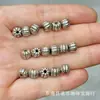 Acessórios Vintage de Prata com Moedas de Cobre, Ábaco Ruyi, Nuvens Auspiciosas, Contas Soltas para Artesanato DIY, Acessórios de Joalheria, Pulseira, Colar