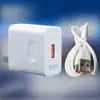 Carregador super rápido de 66W para carregamento de celular Huawei, kit de cabeça de carregamento e cabo de dados, fabricantes, atacado