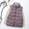 Chal de algodón con relleno de plumón, estilo nuevo 2026, corto, talla grande, para mujer, adecuado para otoño e invierno, diseñado para mujeres de mediana edad y mayores, proporcionando calidez