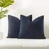Funda de Almohada Amazon Sencilla Lisa de Chenilla con Bordes Prensados a Mano Transfronteriza Aliexpress Navidad