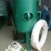 Pequeña máquina manual de chorro de arena tipo caja automática máquina de chorro de arena tipo caja máquina de chorro de arena para desoxidación