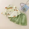 Vestido Tang para Niñas Traje de Vestir Primavera y Otoño Nuevo Lindo Ropa Antigua Infantil Estilo Chino Estilo Nacional Tesoro para Mujer
