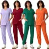 Ropa para Lavar a Mano Transfronteriza, Cepillar Ropa, Trajes de Ropa de Trabajo para Médicos Hombres y Mujeres, Ropa de Enfermería, Dentistas, Médicos, Esteticistas Médicos