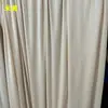 Cortinaje de Boda Tela Elástica Morado Cortinaje de Techo Seda de Leche Tela de Fondo para Escenario de Boda de Hotel Tela Decorativa de Ola