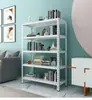 60cm Estante de Acero de Gran Ángulo Estantería de Almacenamiento Multicapa para Hogar Balcón Zapatero Estante Pequeño Estante de Exhibición Almacén Estantería de Hierro