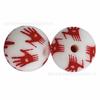 HongzhouNuevo 15mm Marca de Agua 2 Tótems Pulsera de Cuentas de Silicona Joyería DIY Cuentas Sueltas Hilo de Cuentas Fabricante en Stock