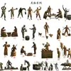 Ornamentos de Escultura de Personagem de Cobre Fundido Grande para Exterior Estátua de Personagem do Exército Vermelho de Cobre Puro Escultura de Personagem Antiguerra de Cobre Puro Fabricante