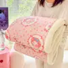 Manta de Cordero Sanrio Transfronteriza, Manta Suave de Dibujos Animados Doble Cara, Chal de Oficina, Manta para Siesta y Aire Acondicionado, Venta al por Mayor