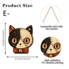 Colgantes de Madera 2D Lindos y Divertidos con Forma de Mascota para Halloween, Decoraciones de Atmósfera Festiva, Adornos Colgantes, Accesorios, Regalos