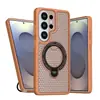 Funda para teléfono Samsung S26Ultra Dazzling Cooling con soporte magnético S25Ultra Mate A57 Cubierta protectora