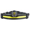 Venta Caliente Transfronteriza Silicona Faro LED Inteligente Inducción Doble Fuente de Luz Luz de Inundación Pesca de Aventura Faro Inducción de Luz Fuerte